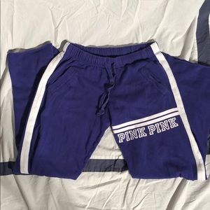 Purple VS Pink sweatpants
